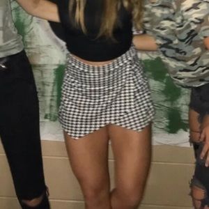 Checkered Skort